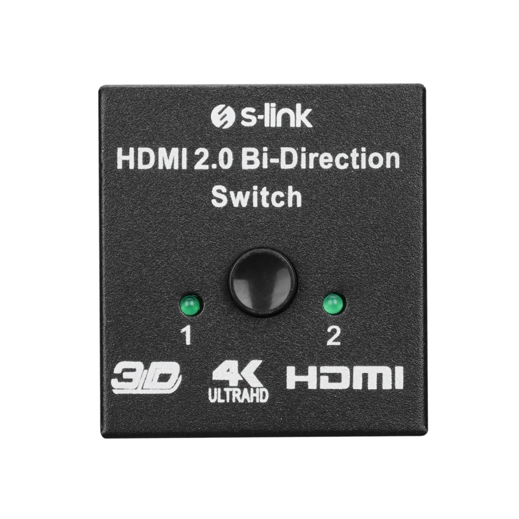 Northcity S-link SL-LU613 2 Port HDMI Switch ve Splitter - 4K Uyu