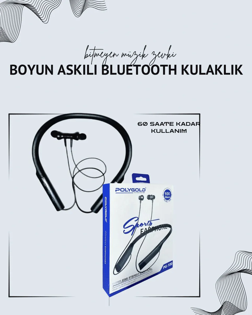 Northcity S05 Kablosuz Bluetooth 5.3 Spor Kulaklık – Su Geçirmez