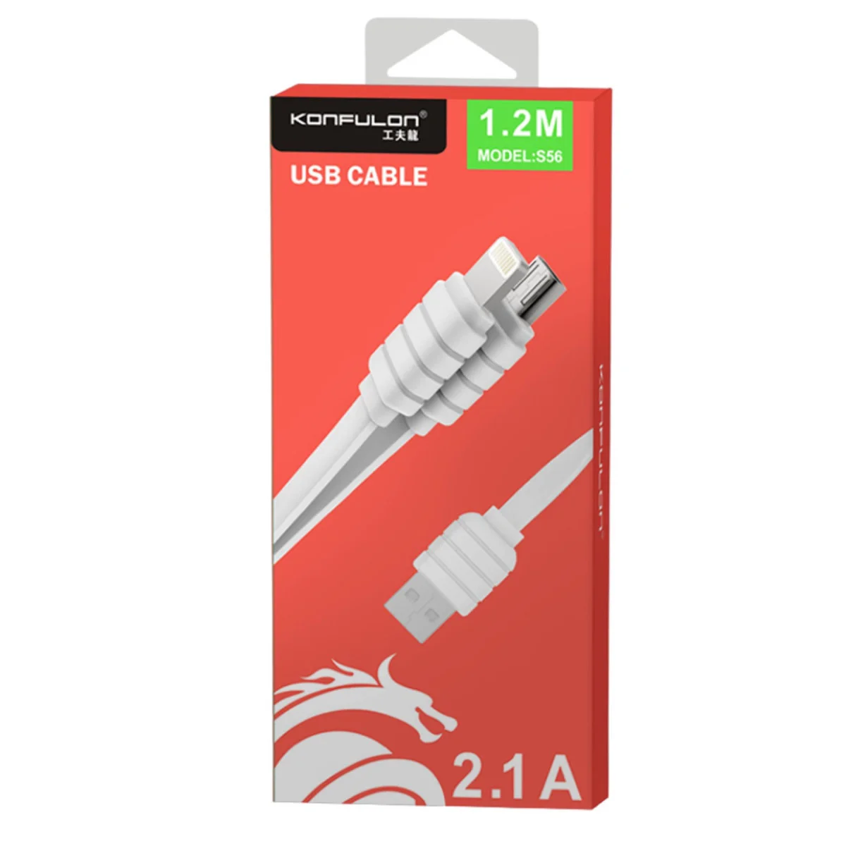 Northcity S56 2in1 Lightning-Micro USB Kablo 1.2M - Hızlı Şarj ve Çift Port Çözümü