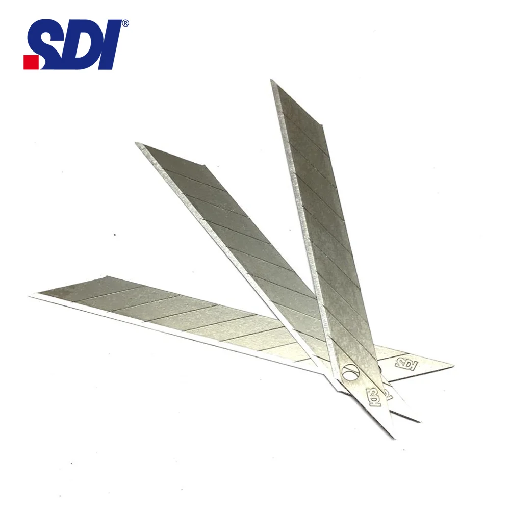 Northcity SDI 1361 Çelik Maket Bıçağı Falçata Ucu Yedeği 9mm 30 D