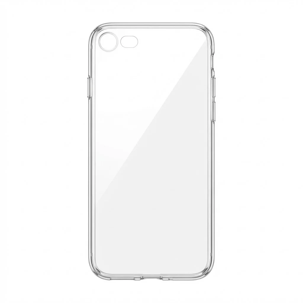 Northcity Şeffaf ve Saf iPhone 6 Plus Telefon Kılıfı - 2mm Kalınl