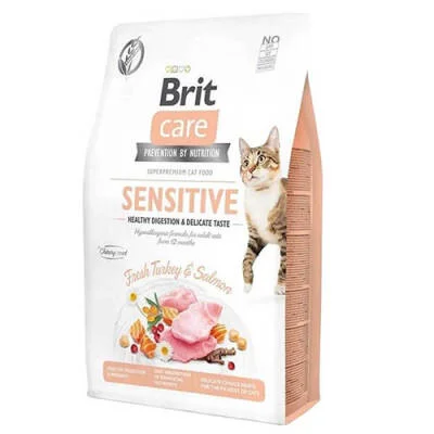 Northcity Sensitive Hypoallergenic Hindili ve Somonlu Tahılsız Yetişkin Kedi Maması 7 Kg - Mide Bağırsak Rahatlığı İçin
