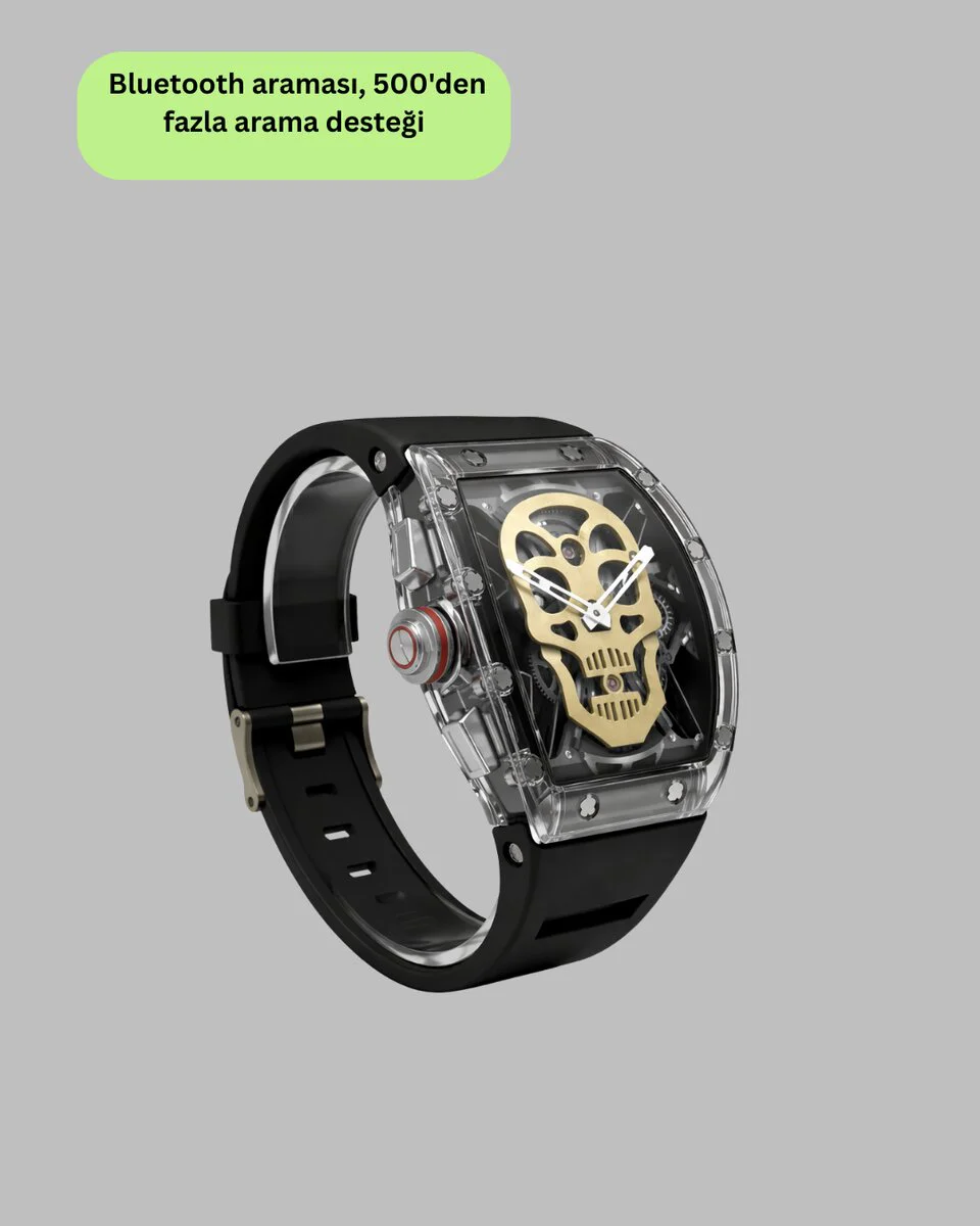 Sesli Asistanlı Akıllı Saat - Bluetooth Arama, GPS ve NFC Desteği