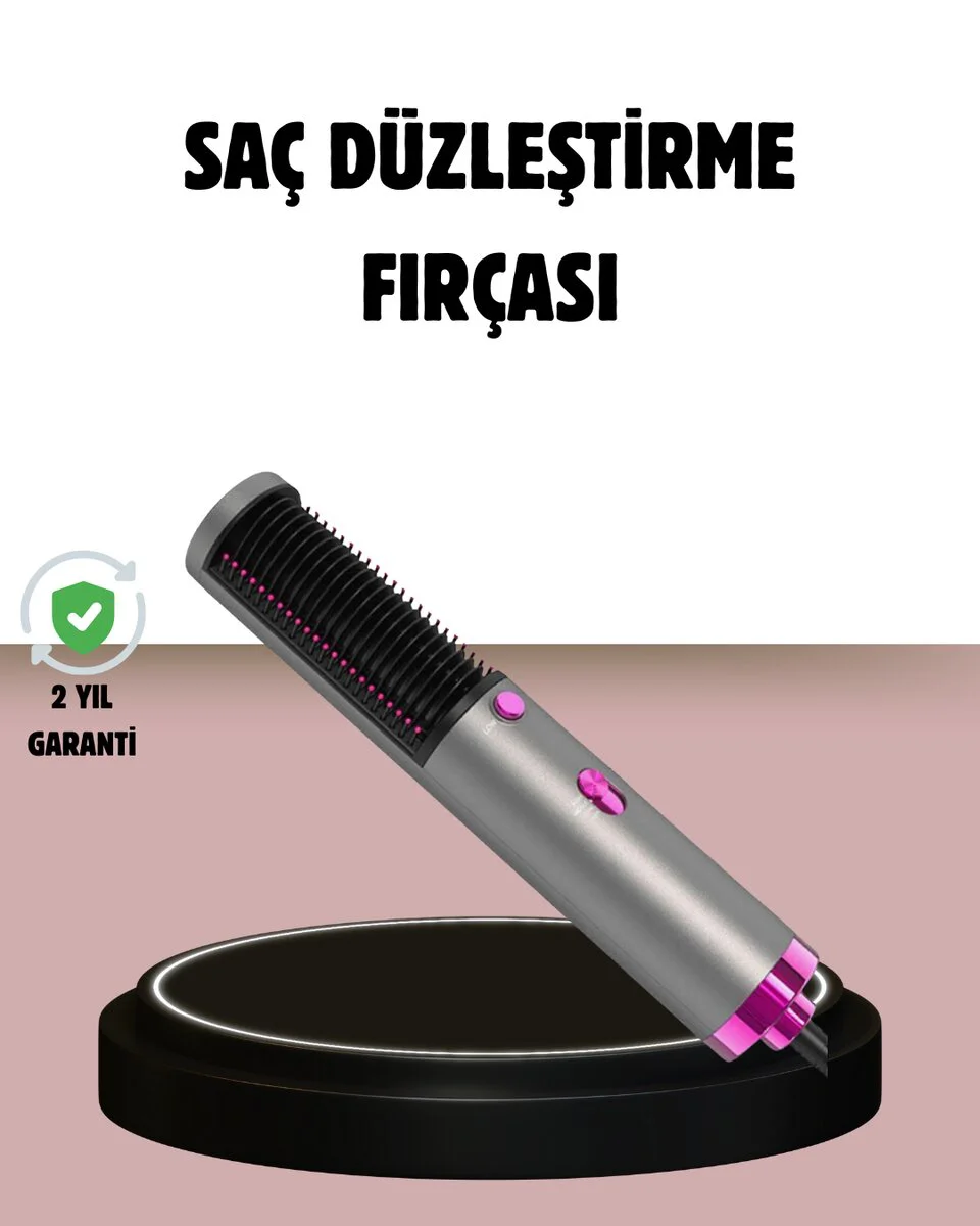 Northcity Sıcak Hava Fırçası - Saç Kurutma, Düzleştirme ve Şekill