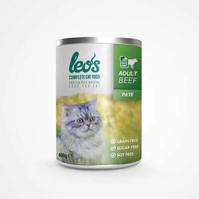 Northcity Sığır Etli Pate Yetişkin Kedi Konservesi 24 Adet 400 Gr - Besleyici ve Lezzetli