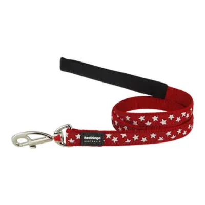 Northcity Şık Kırmızı Beyaz Yıldızlı Köpek Uzatma Tasması Small 1