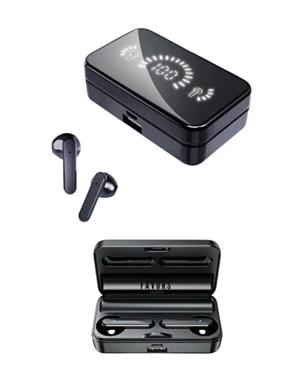 Şık Tasarım Akıllı Saat ve Bluetooth Kulaklık Seti - Suya Dayanıklı ve Çok Fonksiyonlu