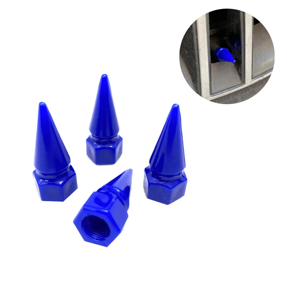 Northcity Sivri Sibop Kapağı Plastik 32mm Mavi (4'lü Paket)