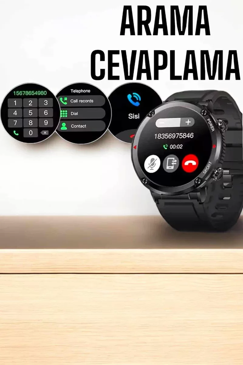 Northcity SK4 Ultimate Akıllı Saat: Yeni Nesil Bluetooth Uyku ve 