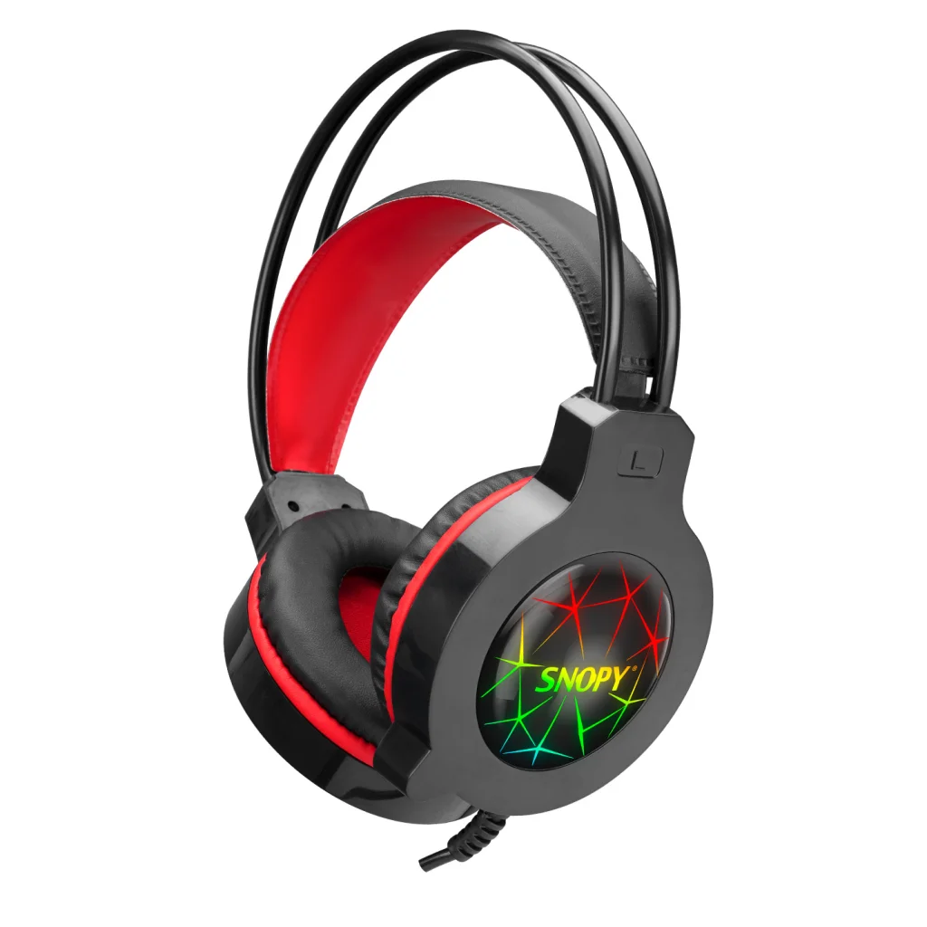 Northcity SN-GX7 Crazy Kablolu Gaming Mikrofonlu Kulaklık - RGB Rainbow Aydınlatma ve 40mm Sürücü