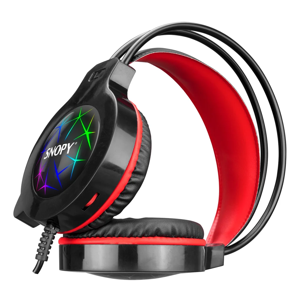 Northcity SN-GX7 Crazy Kablolu Gaming Mikrofonlu Kulaklık - RGB Rainbow Aydınlatma ve 40mm Sürücü
