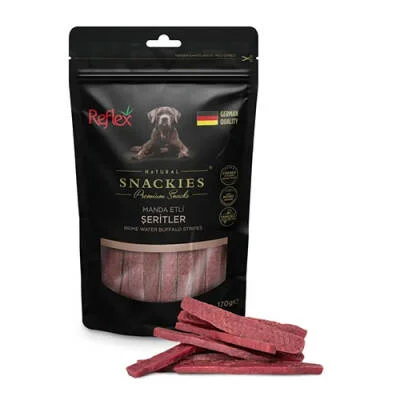 Northcity Snackies Natural Manda Etli Şerit Tahılsız Köpek Ödül Maması 170 Gr