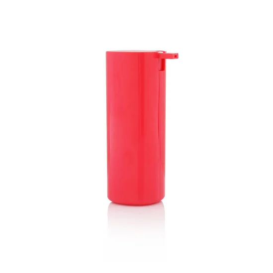 Soft Pembe Şeffaf Akrilik Sıvı Sabunluk 250 ml - Şık ve Pratik Banyo Aksesuarı