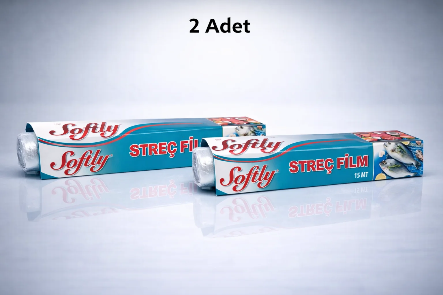 Northcity Softly 15 Metre Gıda Streç Film - Mutfak İçin Şeffaf ve