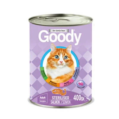 Northcity Somonlu Kısırlaştırılmış Kedi Konservesi 400 Gr - Sağlıklı ve Doyurucu Seçenek