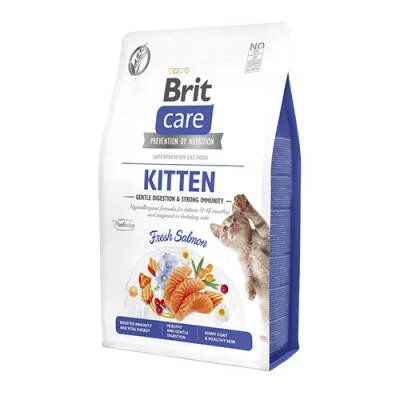 Northcity Somonlu Tahılsız Yavru Kedi Maması 2 Kg - Sindirim ve Bağışıklık Destekli