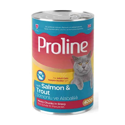Northcity Somonlu ve Alabalıklı Sos İçinde Gravy Yetişkin Kedi Konservesi 400 Gr