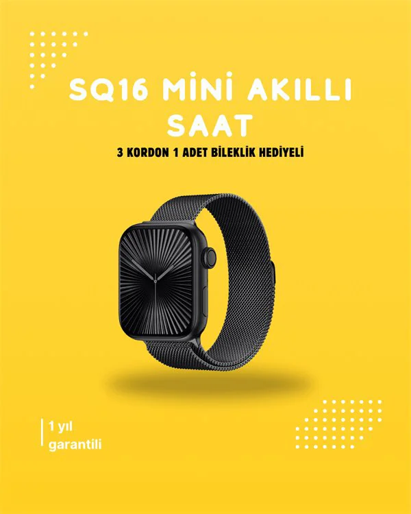 Northcity SQ-16 Mini Series 10 Akıllı Saat - Sağlık ve Spor Takibi İçin Pratik Çözüm