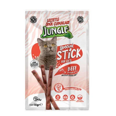 Northcity Sticks Dana Etli Kedi Ödül Çubuğu - Lezzetli ve Sağlıklı 3x5 Gr Ödül