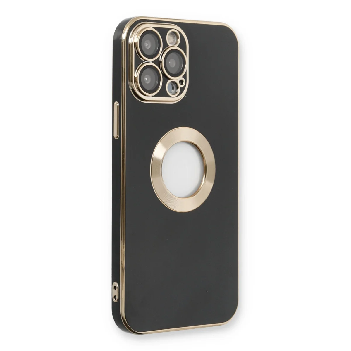 Northcity Store Silikon Kılıf Siyah - iPhone 13 Pro İçin Lüks Koruma