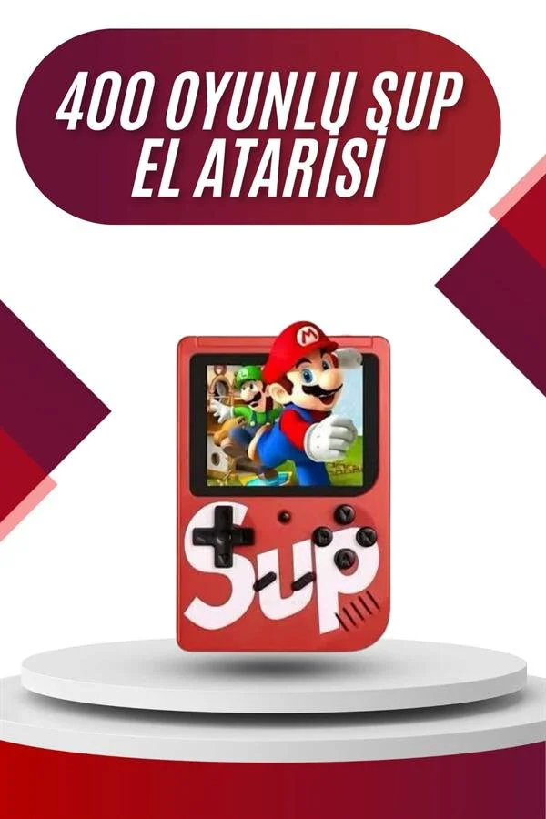 Sup Atari Retro 400: Nostalji Oyun Sevdasını Taşınabilir Mini Konsol ile Yeniden Canlandırın Fiyatı, Yorumları ve Özellikleri