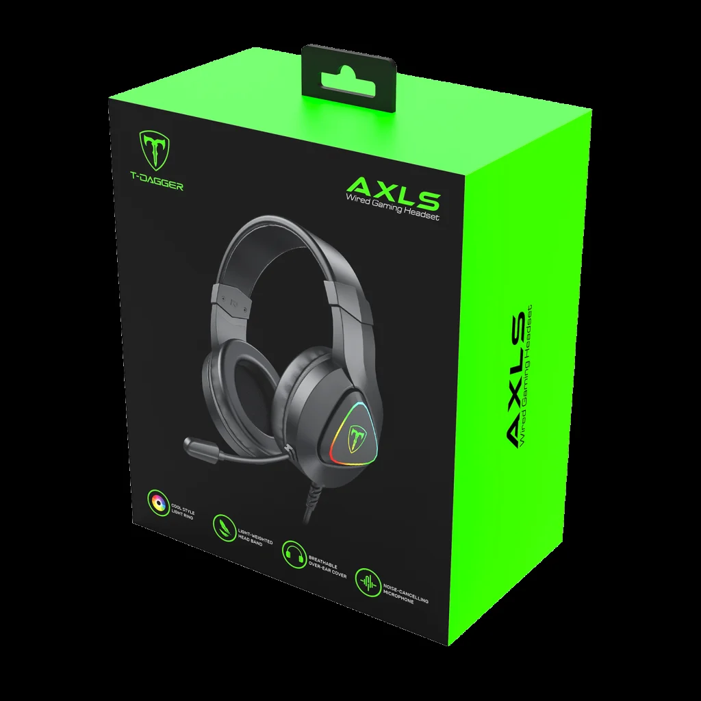 Northcity T-DAGGER T-RGH306 AXLS 7.1 Surround Sound RGB Gaming Kulaklık - USB Mikrofonlu