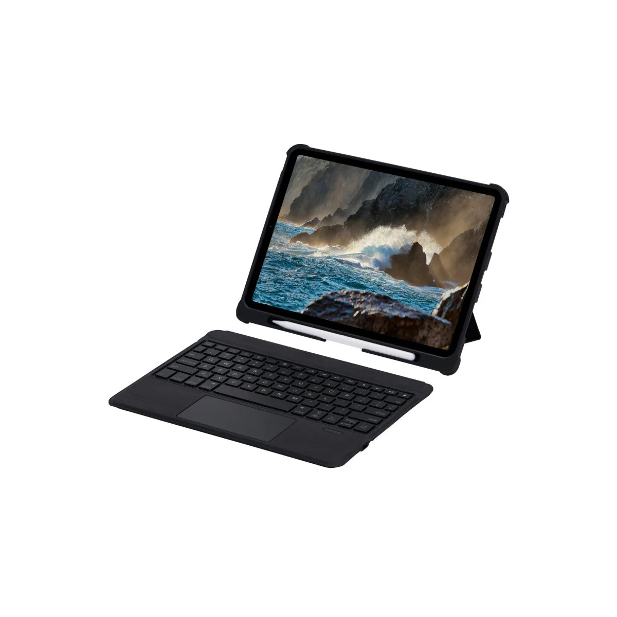 Northcity T5209D İnter Ledli Klavyeli Tablet Kılıfı - Siyah