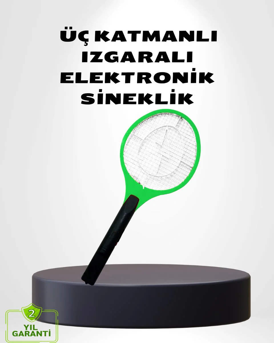 Northcity Taşınabilir Elektronik Sineklik – Üç Katmanlı Kimyasız 