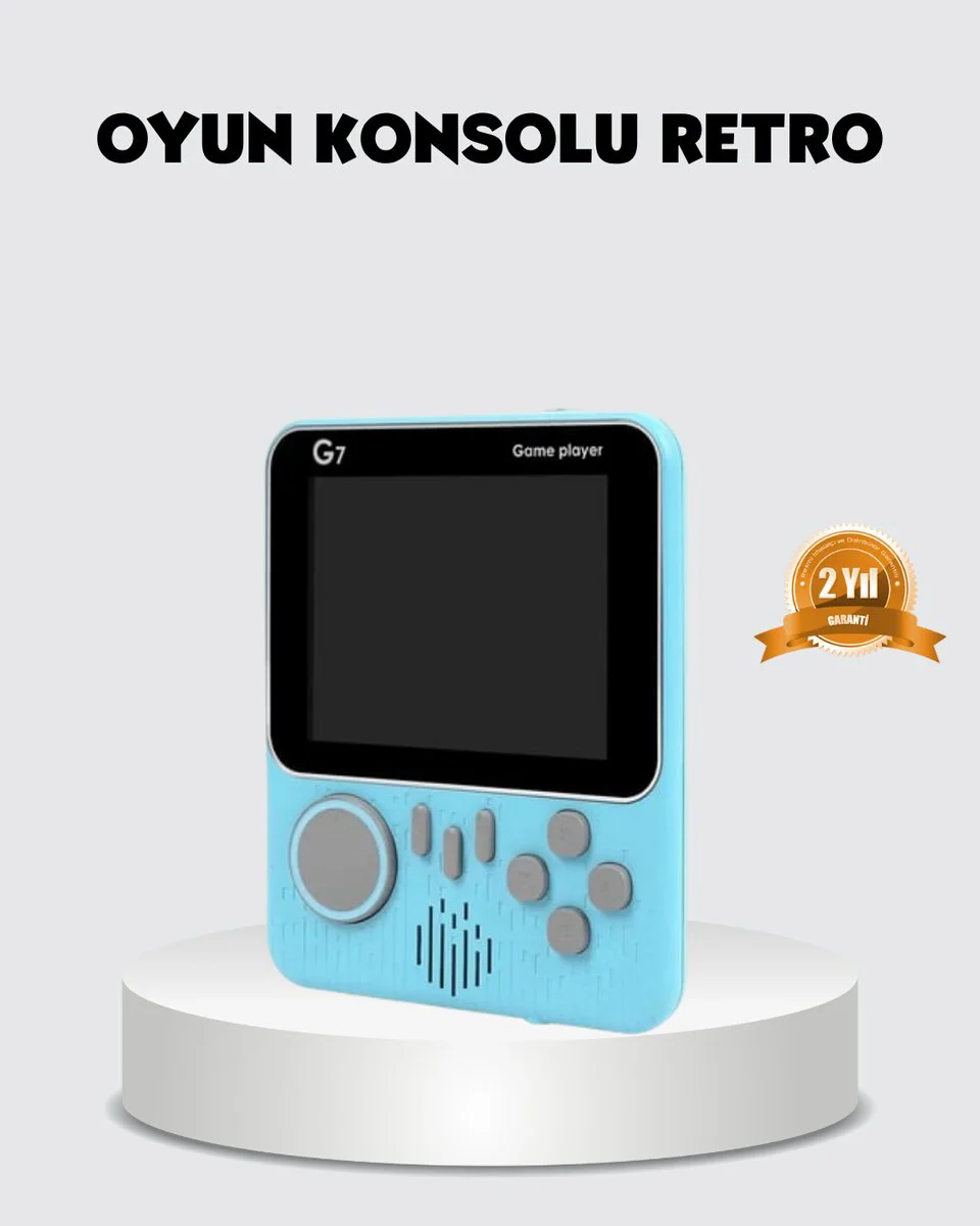 Taşınabilir Retro Oyun Konsolu – 3.5 İnç LCD 666 Klasik Oyun TV Destekli