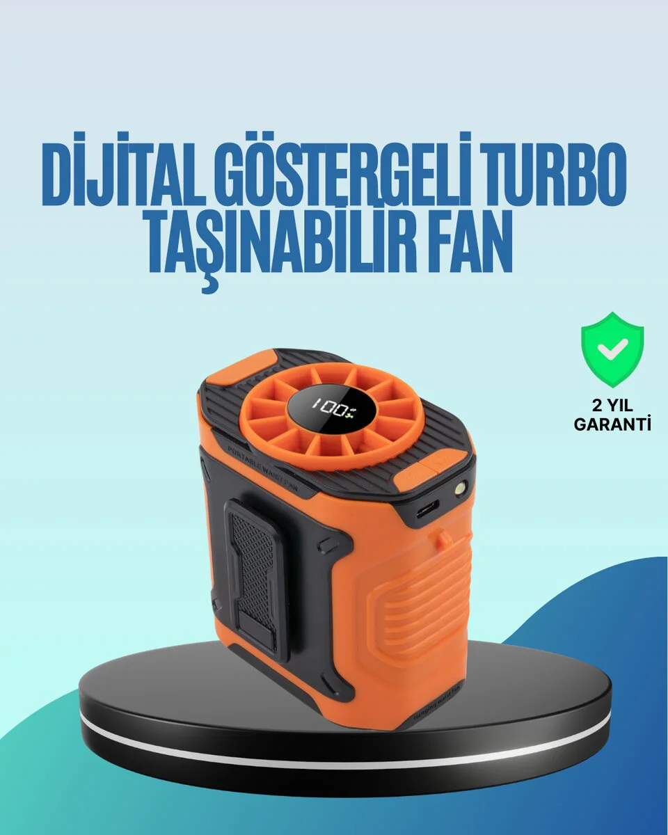 Taşınabilir Çok Fonksiyonlu Soğutma Fanı - Küçük Boyutlu Portatif Serinlik Çözümü