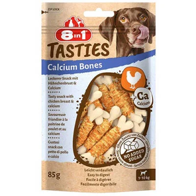 Northcity Tasties Calcium Bones Tavuk Sargılı Kemik Köpek Ödülü 85 Gr - Diş ve Kemik Sağlığı İçin