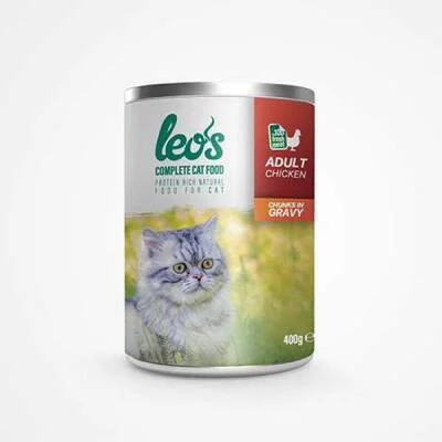Northcity Tavuk Parça Etli Soslu Yetişkin Kedi Konservesi 400 Gr