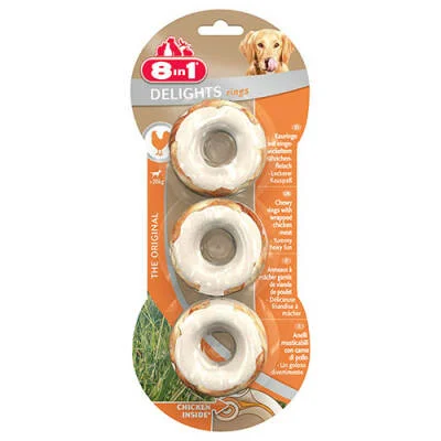 Northcity Tavuklu Halka Ağız Bakım Kemik Köpek Ödülü 119 Gr - Lezzetli ve Sağlıklı Taze Kemik