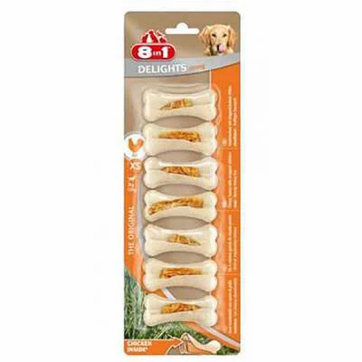 Northcity Tavuklu Press Kemik: Küçük Irk Köpekler İçin Lezzetli Ödül (XS 140 Gr)