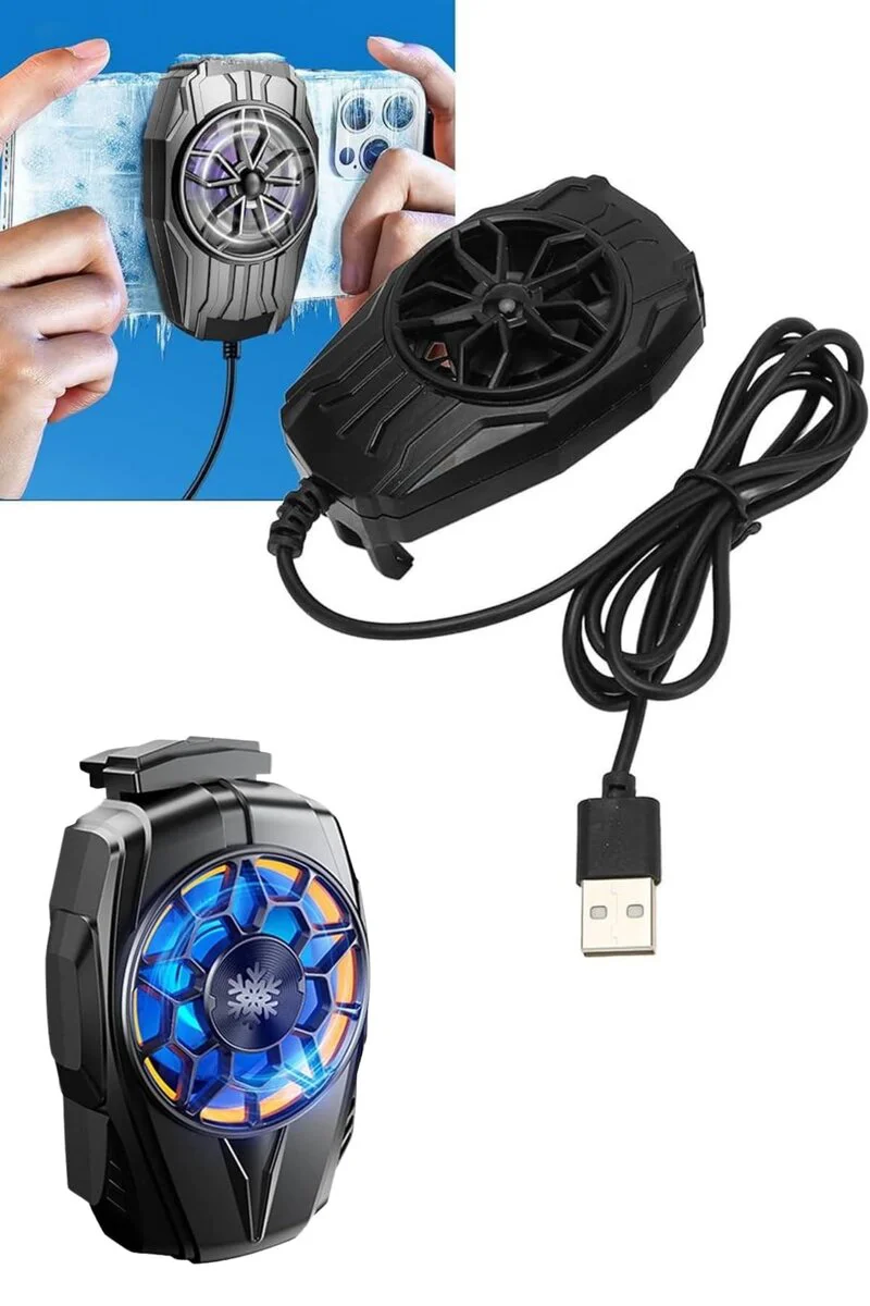 Northcity Telefon Soğutucu Fan - Güçlü Motorlu Radyatörlü Soğutma