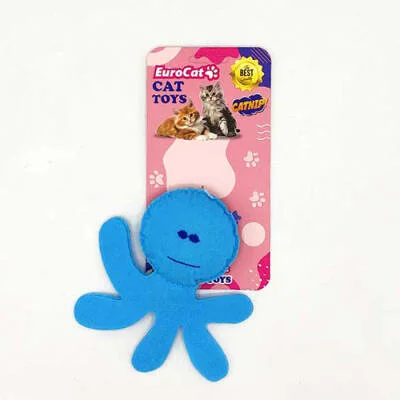 Northcity Toys Peluş Ahtapot Kedi Oyuncağı - Kedilerin Favorisi