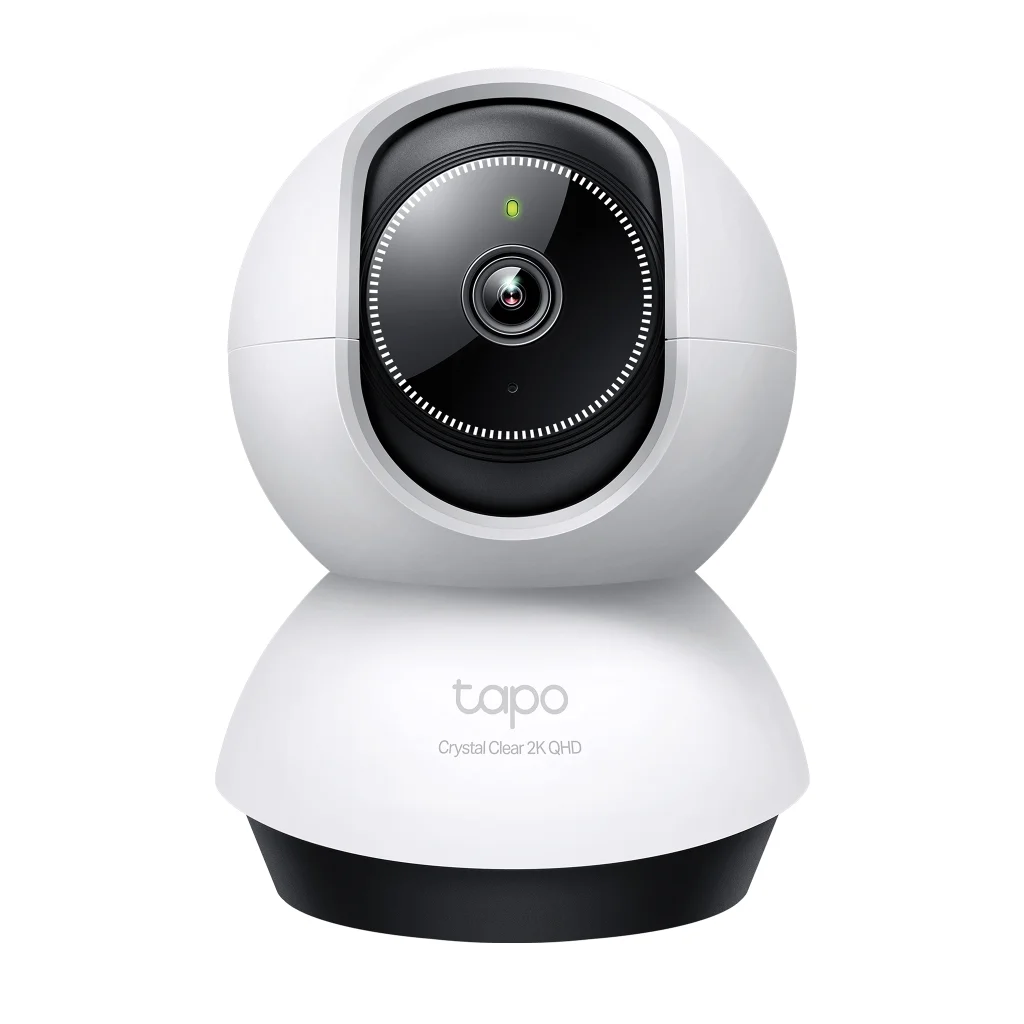 TP-LINK Tapo TC72 (C220) 2K QHD 4,0Mpix İç Mekan WiFi 9Mt. Gece Görüşü 360 Dönüş İki Yönlü Ses Güvenlik Yapay Zeka Destekli Kamera