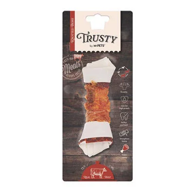 Northcity Trusty Extra Sığır Etli Düğümlü Kemik Köpek Ödülü 75 Gr 15,3 Cm - Zorlayıcı Lezzet