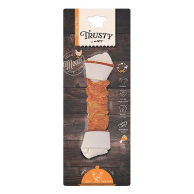 Northcity Trusty Extra Tavuklu Düğümlü Kemik Köpek Ödülü 100 Gr (20,3 Cm) - Lezzetli Ödül