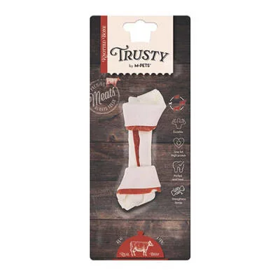 Northcity Trusty Sığır Etli Düğümlü Kemik Köpek Ödülü 45 Gr 12,7 Cm - Köpekler İçin En İyi Kemik Temizleyici