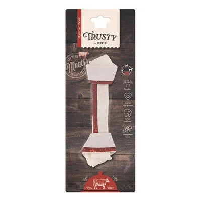 Northcity Trusty Sığır Etli Düğümlü Kemik Köpek Ödülü 85 Gr 20,3 Cm