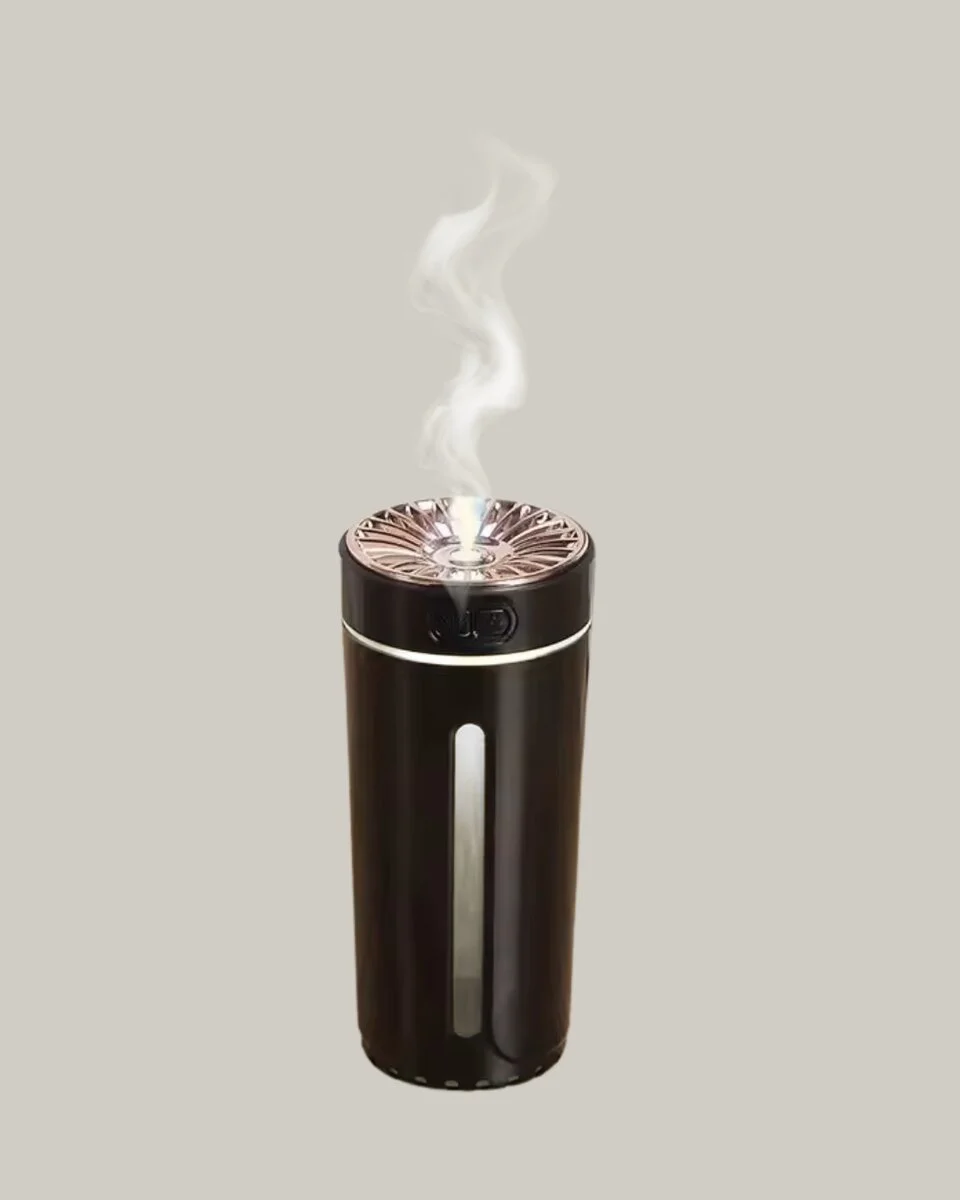 USB Bağlantılı LED Aromaterapi Buhar Difüzörü - Evde Spa Atmosferi ve Nemlendirici
