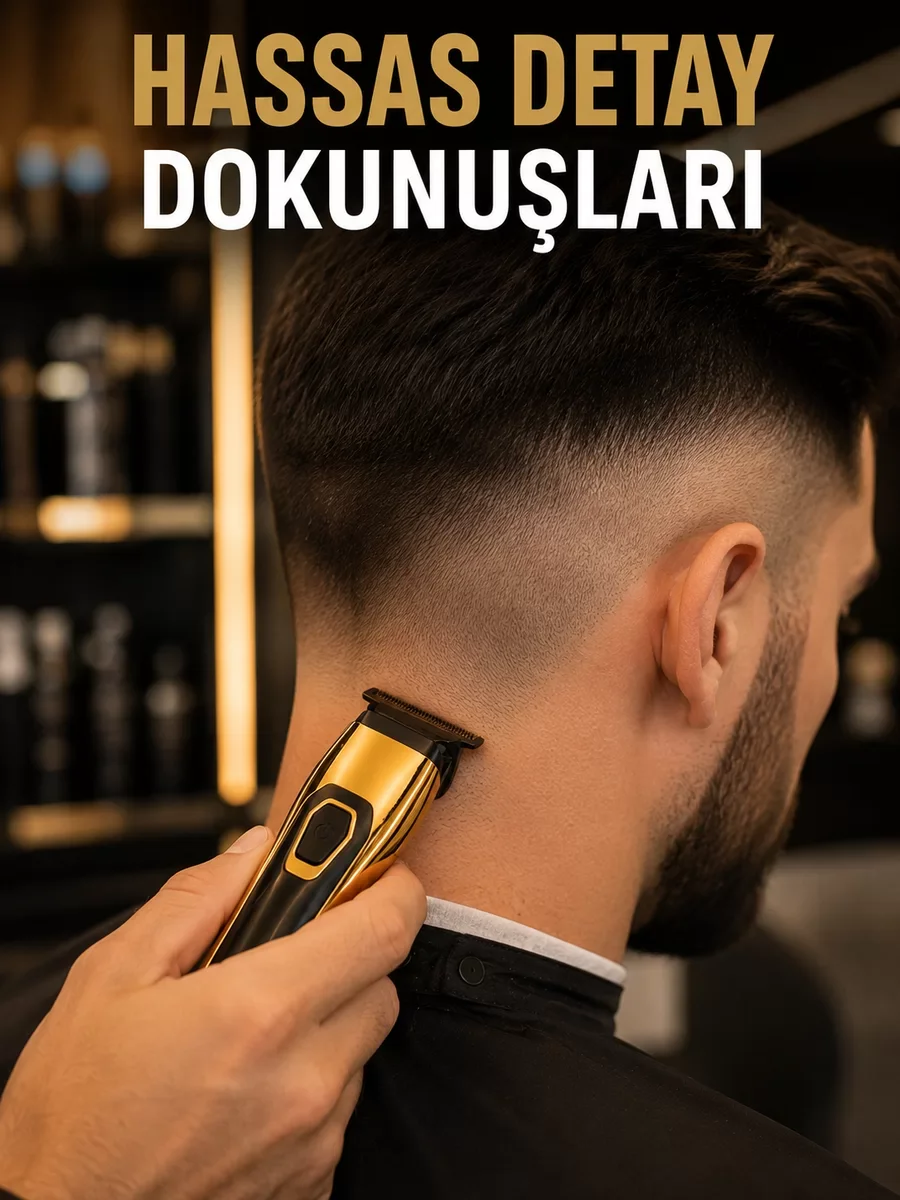 Northcity USB Type-C Şarjlı Çok Fonksiyonlu Saç ve Sakal Düzeltme