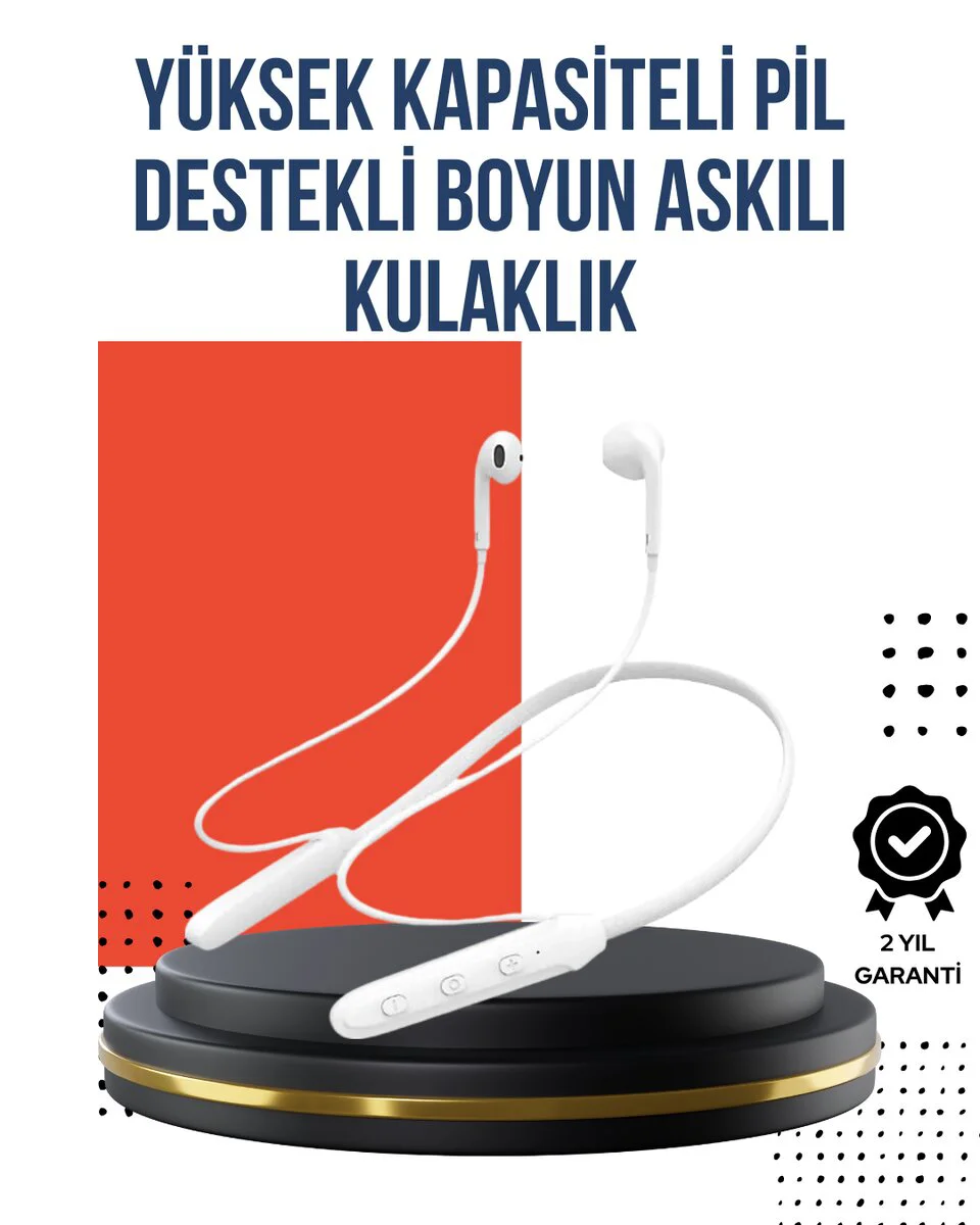 Northcity Uzun Süre Dayanıklı Manyetik Başlıklı Bluetooth Kulaklı