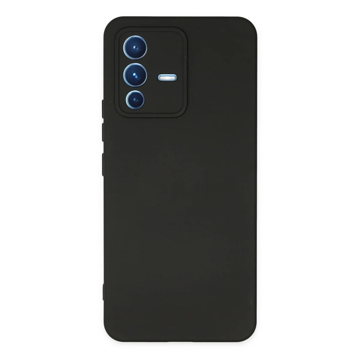Northcity V23 5G Nano İçi Kadife Silikon Kılıf - Siyah