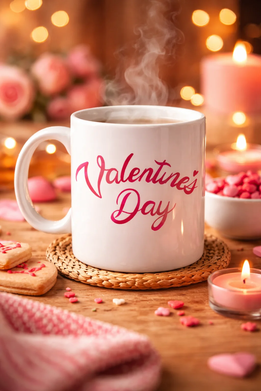 Northcity Valentine’s Day Porselen Kupa Model 3 – Aşk Temalı Özel