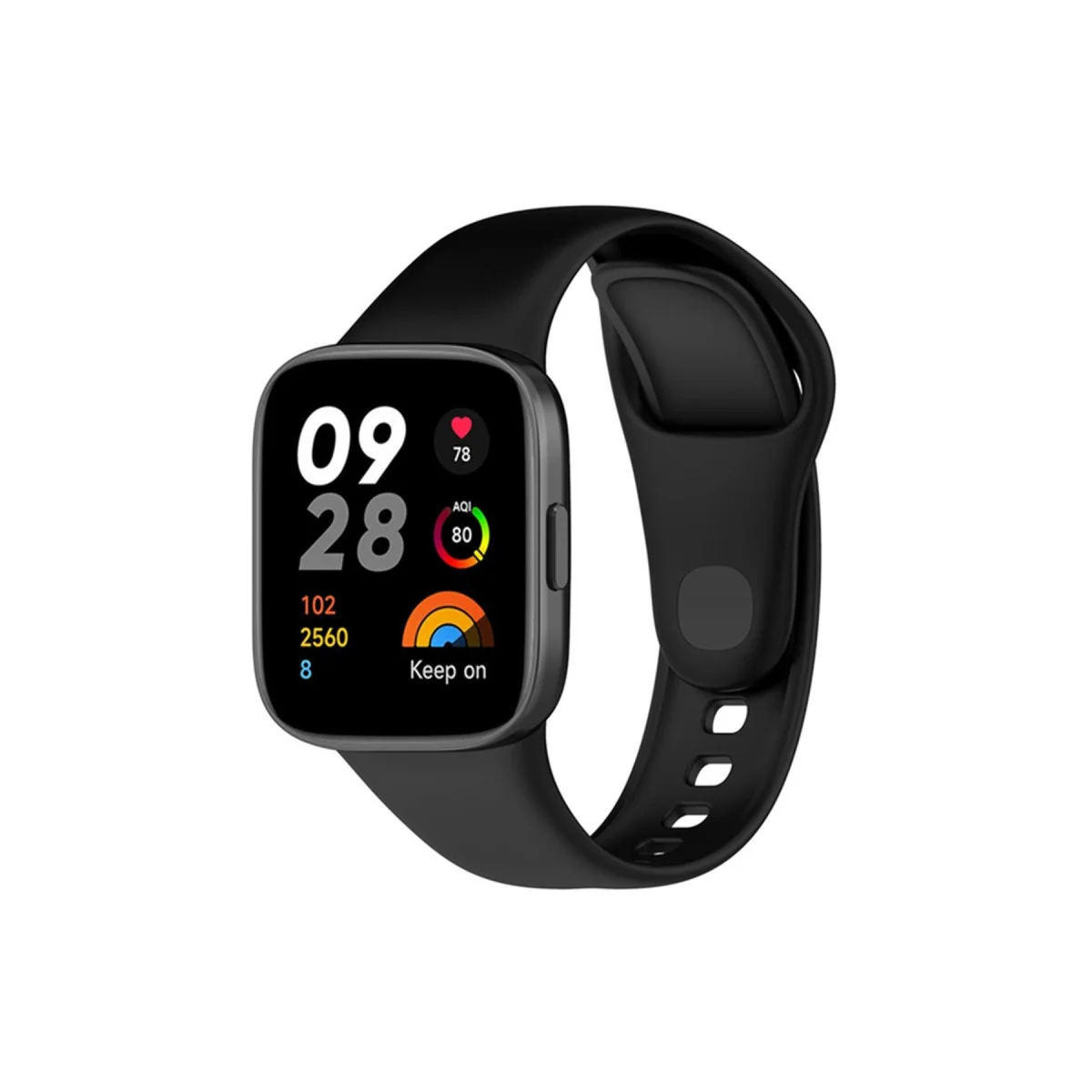 Northcity Watch 3 Klasik Kordon - Siyah, Dayanıklı ve Esnek