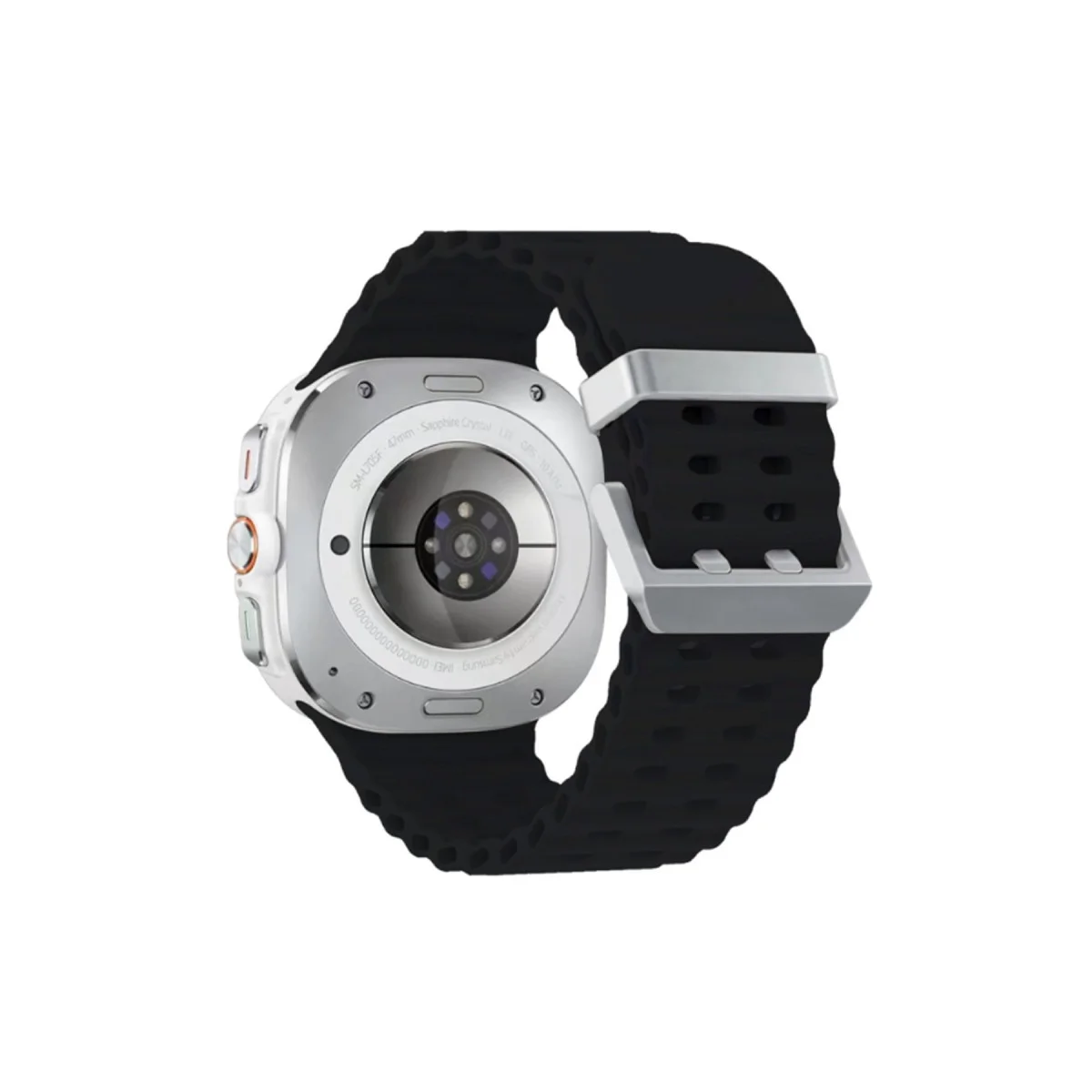 Northcity Watch 7 Ultra KR417 Rug Silikon Kordon - Siyah Orijinal Yedek Parça