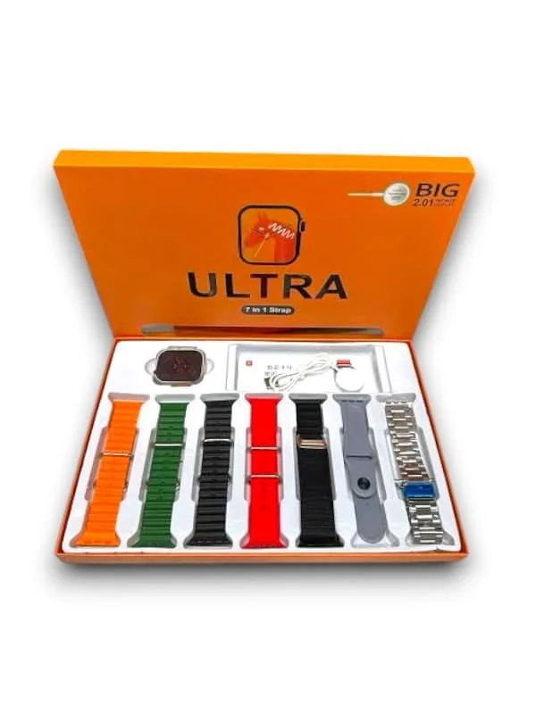 Watch 8 Ultra 7 Kordonlu Akıllı Saat - 2.05" Ekranlı Spor ve Sağlık Takibi