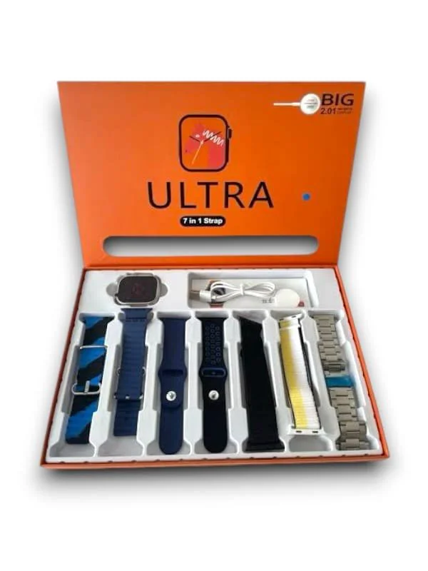 Watch 8 Ultra 7 Kordonlu Akıllı Saat - 2.05" Ekranlı Spor ve Sağlık Takibi